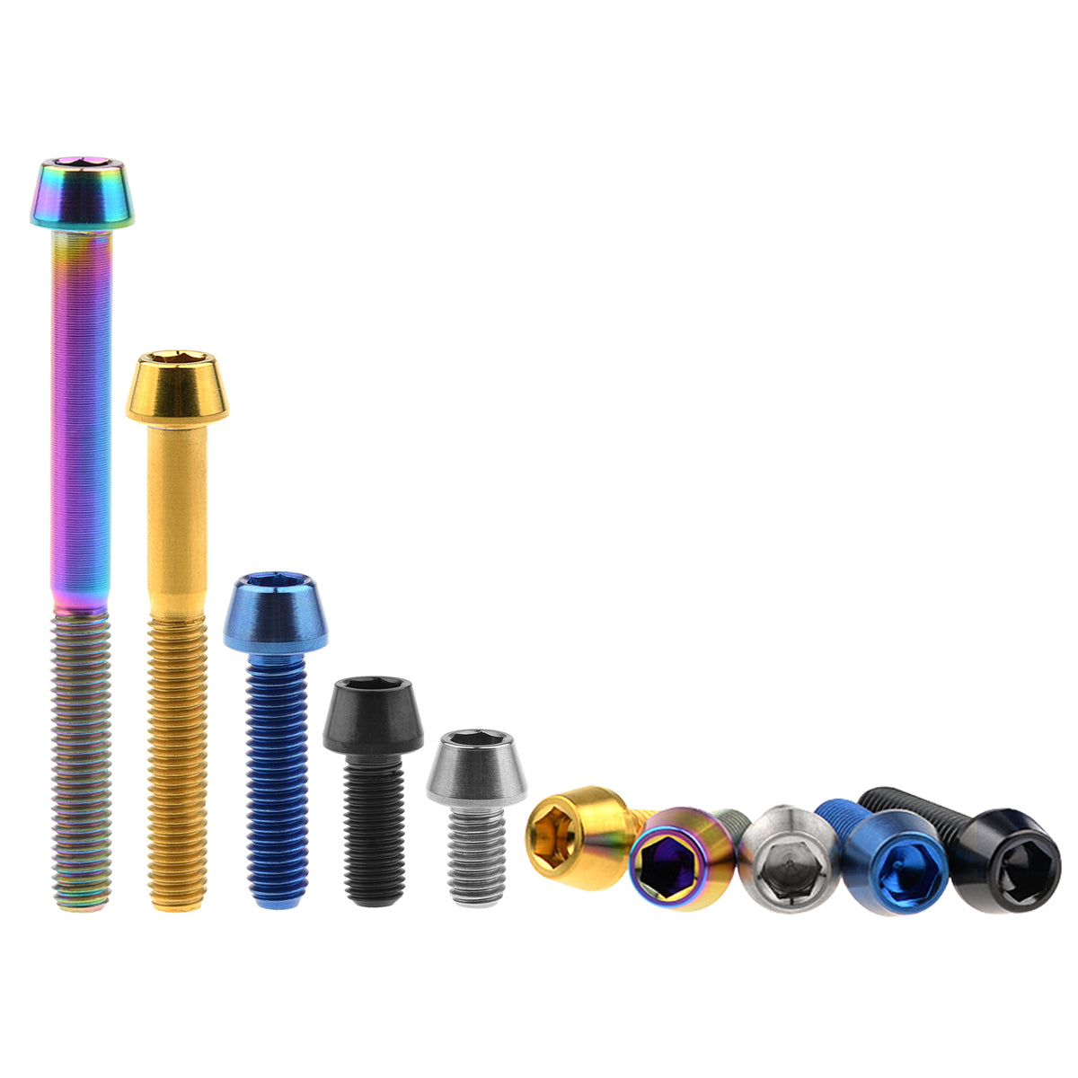 M5 10 12 15 16 18 20 X 0,8 Testa Bullone A Cupola In Titanio Vite A Brugola Basso Profilo - Foto 2