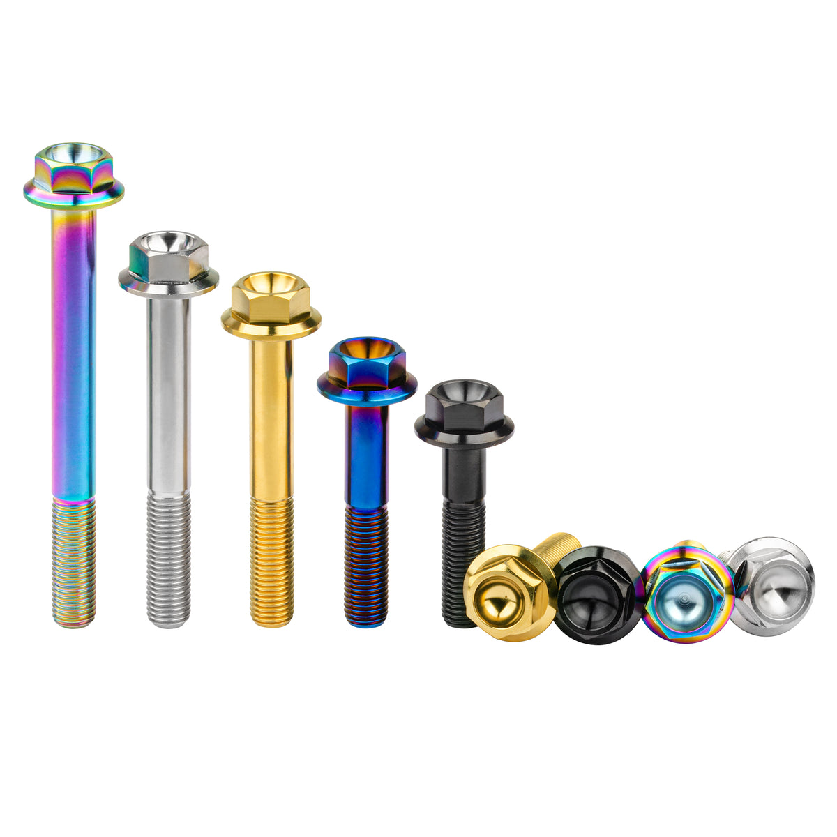 Wanyifa Titanium Bolt M10x20 25 30 35 40 45 50 55 60 65 70 Wanyifa Titanium Bolt M10x20 25 30 35 40 45 50 55 60 65 70