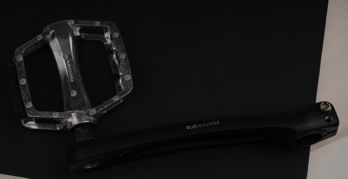 Mountain Bike 170mm Plastic Clad Steel And Aluminum Alloy Steel Crank