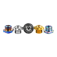Wanyifa Titanium Bolt M20x1.5/2.5mm Pitch Motorcycle CNC Engine Oil Cap Screws Ti Fastener