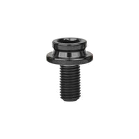 Wanyifa Titanium Bolt M8x15mm Road Bike Crank Bolt with Cap Rubber Ring Waterproof Screw Set for Motorcycle