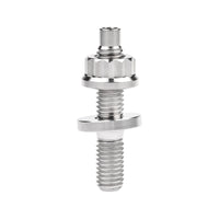 Wanyifa Titanium Exhaust Manifold Stud M8/M10x45 54 55 65mm Screw Nut Washer Set Pitch 1.25mm for Motorcycle Toyota Exhaust Pipe Parts