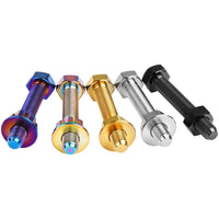 Wanyifa Titanium Bolt M8x50mm Chain Adjuster Bolt & Nut Kit Set for Yamaha MT-09 MT-09SP Tracer 9 XSR900