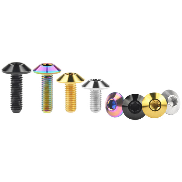 Wanyifa Titanium Bolt M6x12 15 20mm Umbrella Torx Hexagon Head Screw f