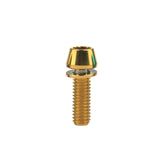 Wanyifa Titanium Bolt M5x16 18 20mm Taper Head Allen Hex Screw With Washer For Bicycle