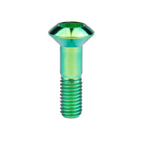 Wanyifa Titanium Bolt M8x33mm Motorcycle Sprocket Rear Chain Disc Screw Chainwheel Chain Disk Plate Ti Screws Nuts Set Chainring Fastener