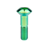 Wanyifa Titanium Bolt M8x33mm Motorcycle Sprocket Rear Chain Disc Screw Chainwheel Chain Disk Plate Ti Screws Nuts Set Chainring Fastener