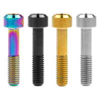 Wanyifa Titanium Bolt M5x23mm Round Socket Cap Allen Head Half Threaded Screw for Bicycle Disc