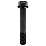 Wanyifa Titanium Bolt M12x30 35 40 45 50 55 60 65 70 75 80 85 90mm Flange Hex Head Screws for Motorcycle Pitch 1.5mm