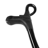 Wanyifa Carbon Fiber Road Bicycle Handlebar 28.6mm Road Bike Bent Bar Stem 380/400/420/440mm Handlebars With WANYIFA Logo