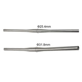 Wanyifa Titanium Alloy Bike Bicycle Flat Handlebar 25.4/31.8mm Length 600 620 640 660 680 700 720 740 760mm For MTB Road BMX Bike