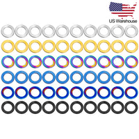 Wanyifa 10pcs Titanium Washer M4 M5 M6 M8 M10 DIN912 Flat Washers Spacer Gaskets US Stock