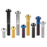 Wanyifa Titanium Bolt M10x20 25 30 35 40 45 50 60 65mm Disc Torx T45 Head Screw for Motorcycle Bike Car