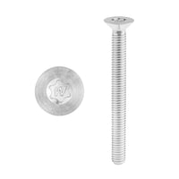 Wanyifa Titanium Bolt M8x15 20 25 30 35 40 45 50 55 60 65 70mm Countersunk Torx T40 with "W" Logo Screw Ti Fasteners