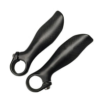 Wanyifa 3K Full Carbon Fiber Bicycle Handlebar Ends 22.2mm Grip Lightweight Security MTB Bike Bar End Parts 1 Pair