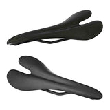 Wanyifa 3K Carbon Fiber Bicycle Saddle Road MTB Bike Carbon Saddle Lightweight Rails Bicycle Seat