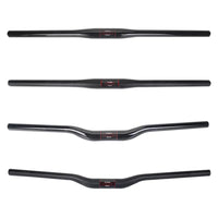 Wanyifa Carbon Handlebar MTB bicycle Flat Rise Handlebar 31.8*580 600 620 640 660 680 700 720 740 760mm For MTB MXB Road Bcycle Cycling Parts