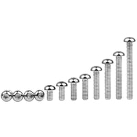 Wanyifa Titanium 1/4-20 US Standard Bolt 3/8"  5/8"  3/4"  1"  1-1/4"  1-1/2"  1/2"  2"  Button Hex Allen 20 TPI Coarse Thread (UNC) Full Threaded US Standard Screw