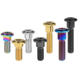 Wanyifa Titanium Bolt M8x20 22 25 30 33 35 40mm Hex Socket Head Screws for Motorcycle Yamaha Disc Brake Screw Suzuki Refit