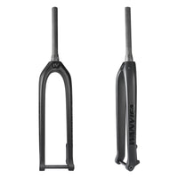 Wanyifa Carbon Fiber Boost MTB Bike Fork 27.5/29" Thru Axle 15x110mm Bicycle Front Fork Rigid Bicycle Fork Vertebra Tube ForK With WANYIFA Logo