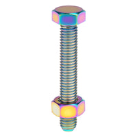 Wanyifa Titanium Bolt M8x50mm Chain Adjuster Bolt & Nut Kit Set for Yamaha MT-09 MT-09SP Tracer 9 XSR900