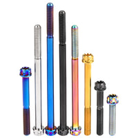 Wanyifa Titanium Bolt M5x6 10 15 20 25 30 35 40 45 50 55 60 65 70 75 80 85 90mm Fancy Flange Torx T25 Head with 'W' Logo Screw for Bicycle Motorcycle Car