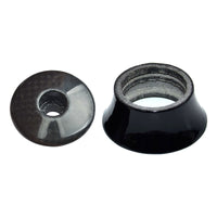 Wanyifa 3K UD Carbon Fiber 1-1/8" Bicycle Headset Spacer 10 15 20mm & Headset Stem Top Cap Set for 28.6mm Mountain Bike Fork Parts