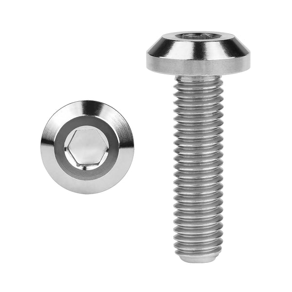 thumbnail image 2 of Tgou Titanium Bolt M8x15mm Square Hex Screws W/ Dust Cap Gasket For 2 of 11