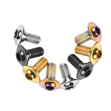 Wanyifa Titanium Bolt M5 Clamp Screw For Road Bike C Brake Shoes C Clamp Brake Pad