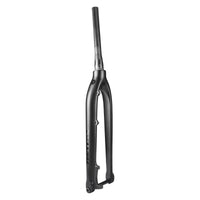 Wanyifa Carbon Fiber 27.5/29" MTB Bike Front Fork Thru Axle 15*100mm Rigid Bicycle Fork Vertebra Tube Carbon Fork MF-01A With WANYIFA Logo