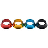 Wanyifa Aluminum Alloy 1-1/8" Bike Headset Spacer Bicycle Cycling Steerer Tube Conical Spacers Height 15mm