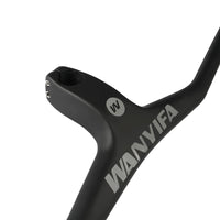 Wanyifa Carbon MTB Handlebar Stem 28.6mm -17Degree Mountain Bike Bar Width 800*100mm Bicycle Parts