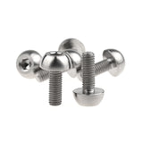 Wanyifa Titanium Bolt M6x17mm Round Hex Head Scerw For Honda Motorcycle 90106-MFL-D20 CBR VFR VTR Fireblade RVF Disc Rotor Screw
