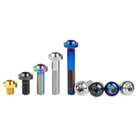 Wanyifa Titanium Bolt M10x10 15 20 25 30 35 40 45 50 60mm Disc Torx T50 Head Screw for Motorcycle Bicycle Car