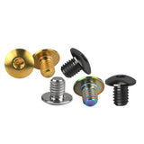Wanyifa Titanium Bolt M5 Bike Brake Handle Oil Cap Screw for Bicycle Shimano XT XTR Oil Cylinder Lid Brake Lever Disc