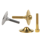 Wanyifa Titanium Bolt M6x35mm & 1-1/8" Ti  Alloy Top Cap New 1set Bicycle Screws Kit