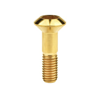 Wanyifa Titanium Bolt M8x33mm Motorcycle Sprocket Rear Chain Disc Screw Chainwheel Chain Disk Plate Ti Screws Nuts Set Chainring Fastener