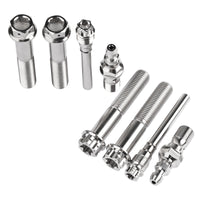 Wanyifa Titanium Bolt M10 Bleeder Valve Banjo Oil Pan Disc Brake Caliper Guide Pin Screw Set for Brembo Motorcycle Kit