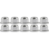 Wanyifa 10pcs Aluminum Nut M2 M3 M4 M5 M6 Anodized Colourful Flange Nylon Lock Hex Nuts