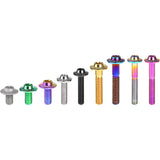 Wanyifa Titanium Bolt M5x10 12 15 20 25 30 35mm Butterfly Umbrella Torx T25 Head with Logo Screw for Bicycle Motorcycle Car