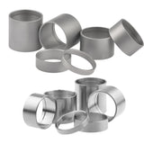 Wanyifa Titanium Washer 1-1/8" Bike Headset Fork Spacer 5+10+15+20+25+30mm Set for Mountain Bicycle Front Fork Gaskets