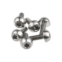 Wanyifa Titanium Bolt M6x17mm Round Hex Head Scerw For Honda Motorcycle 90106-MFL-D20 CBR VFR VTR Fireblade RVF Disc Rotor Screw