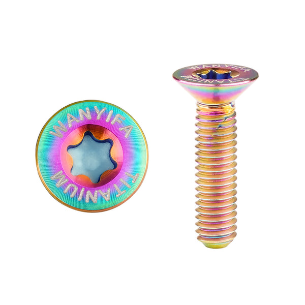 Wanyifa Titanium Bolt M3x6 8 10 12 15 18 20mm Flat Countersunk Hex All Wanyifa Titanium Bolt M3x6 8 10 12 15 18 20mm Flat Countersunk Hex All