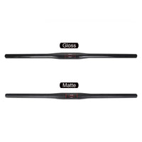 Wanyifa Carbon Handlebar MTB bicycle Flat Rise Handlebar 31.8*580 600 620 640 660 680 700 720 740 760mm For MTB MXB Road Bcycle Cycling Parts