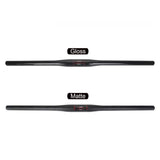 Wanyifa Carbon Handlebar MTB bicycle Flat Rise Handlebar 31.8*580 600 620 640 660 680 700 720 740 760mm For MTB MXB Road Bcycle Cycling Parts