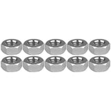 Wanyifa 10pcs Aluminum Nut M3 M4 M5 M6 Anodized Colourful Hexagonal Hex Nuts for Motorcycle