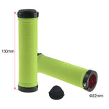 Wanyifa 1Pair MTB Bicycle Handlebar Grips Mountain Rubber Grip Cycling Handle Bar Cover Lockable Anti-skip Bicycle Accessories