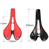 Wanyifa Carbon Fibler Bicycle Saddle MTB/Road Bike Saddle Super Light Leather Carbon Saddle Seat Cushion Cycling Accessories