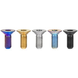 Wanyifa Titanium Bolt M6x15mm M8x20mm Flat Countersunk Torx T30 Head Screw for Bicycle Motorcycle Car Ti Fasteners