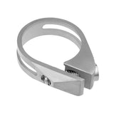 Wanyifa Titanium Bicycle Seat Post Clamp 31.8/34.9mm Ti Alloy CNC Machined Cycling Saddle Seat Tube Seatpost Clamps for Road MTB Bike Parts